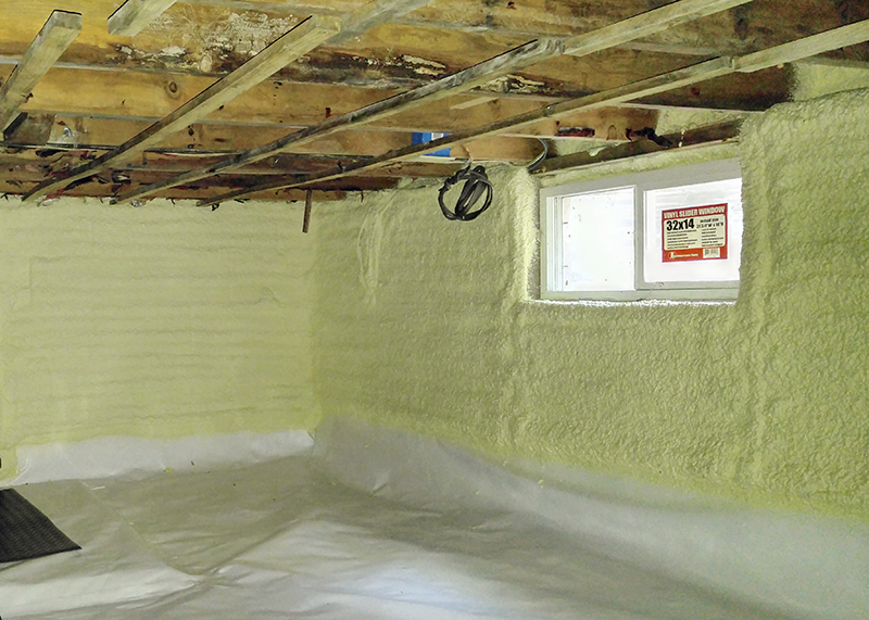 RVI-Crawlspace Crawl Space Encapsulation WI, RVI High Performance: Vapor Barrier Installed