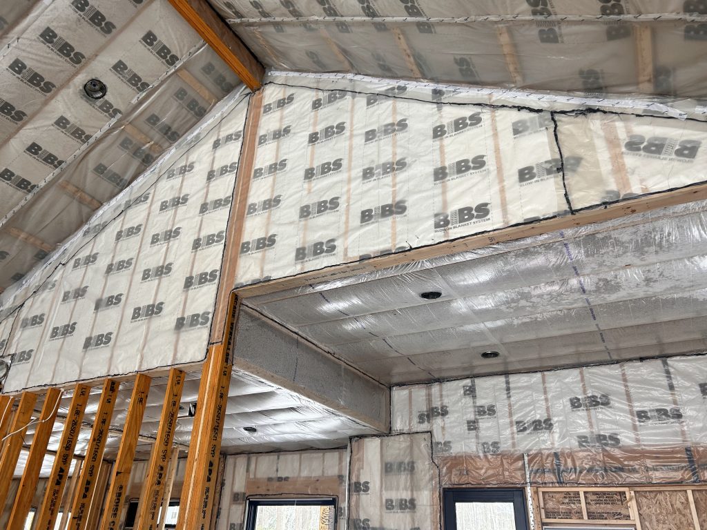 properly installed BIBs insulation